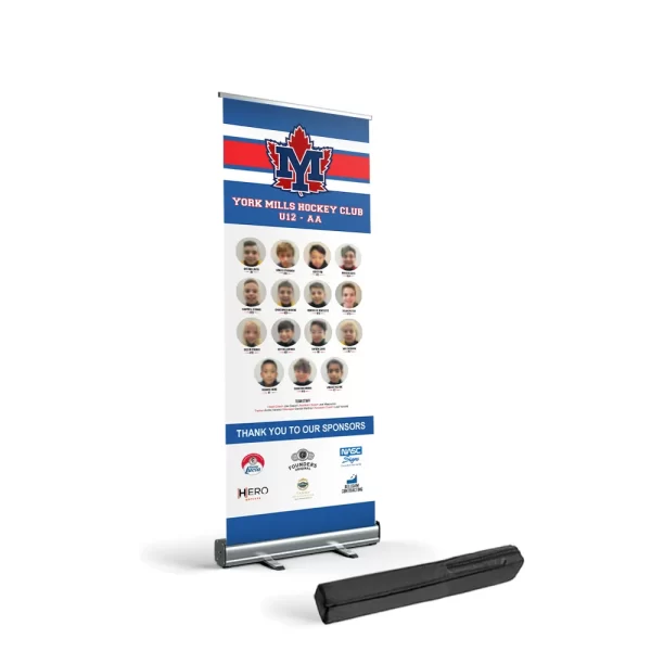 Banner With A Bag